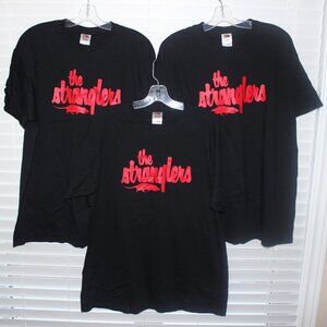 3/$77❤️vintage 2000s Fruit Of The Loom THE STRANGLERS t-shirt 100% cotton tee
